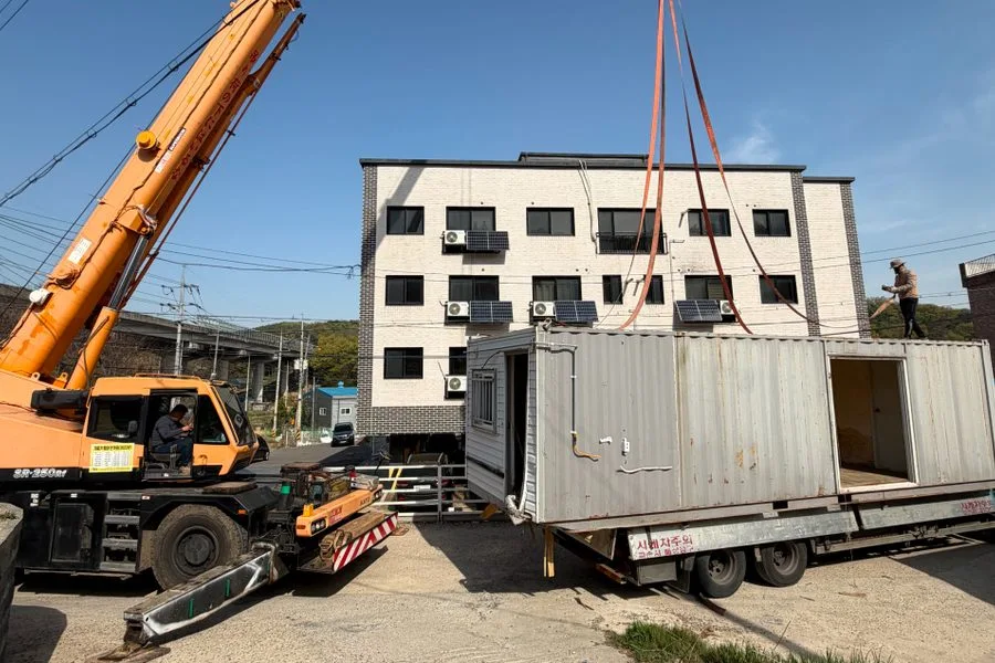 경기도 화성시 컨테이너 철거 실제 사례 사진 · 협력 파트너 제공