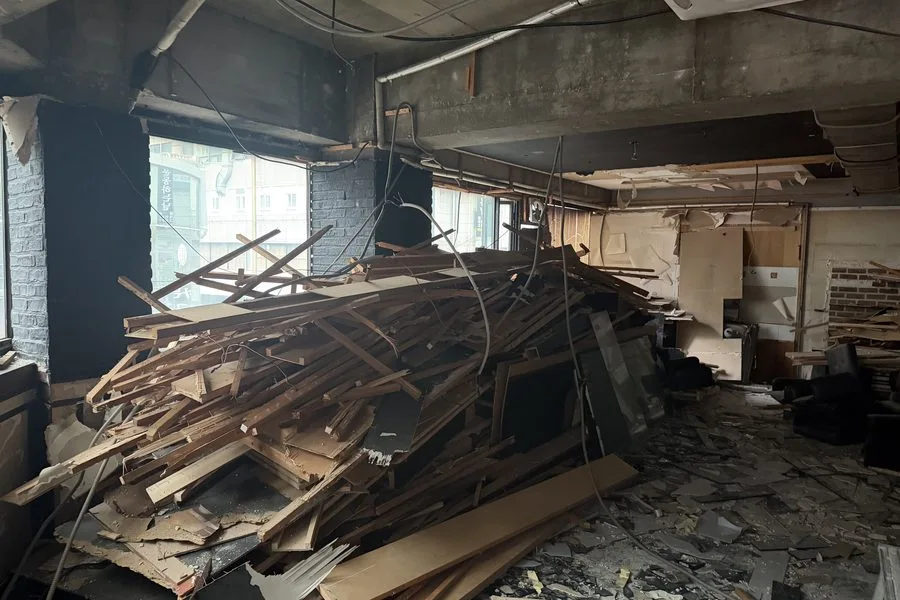 경기도 부천시 상가 부분철거 실제 사례 사진 · 협력 파트너 제공