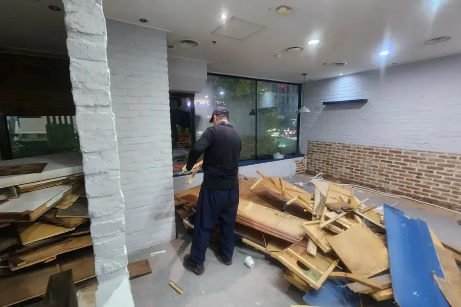 경기도 성남시 채선당(음식점) 원상복구 실제 사례 사진 · 협력 파트너 제공